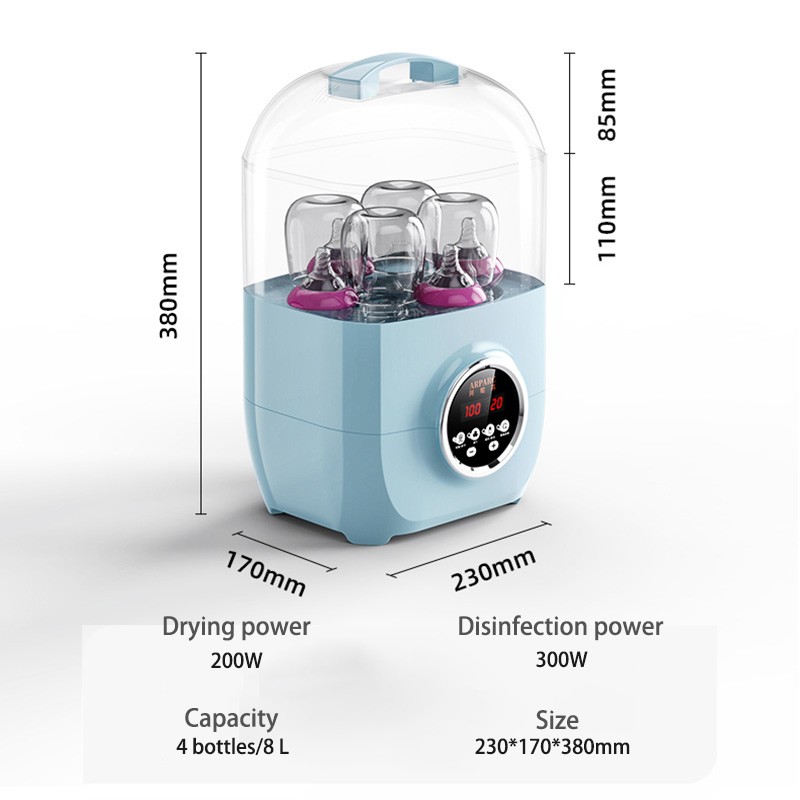 ボトル入りトラベルウォーマー蒸気電気ボトル滅菌器